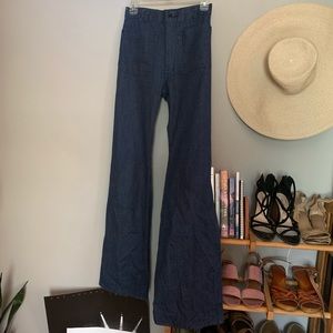 VTG Navadungarees Navy Trousers Denim 25x32